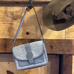 Coach Gray Crossbody Bag